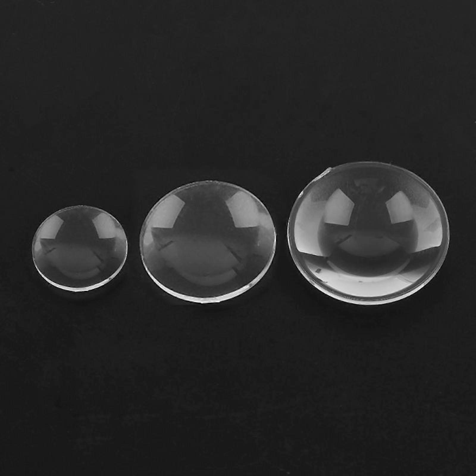 10 قطع عدسة عدسة مكبرة ثنائية محدبة لمشروع Google VR 25 مم ، 34 مم ، 42 مم 3D Virtual VR Glasses Lens 42 مم