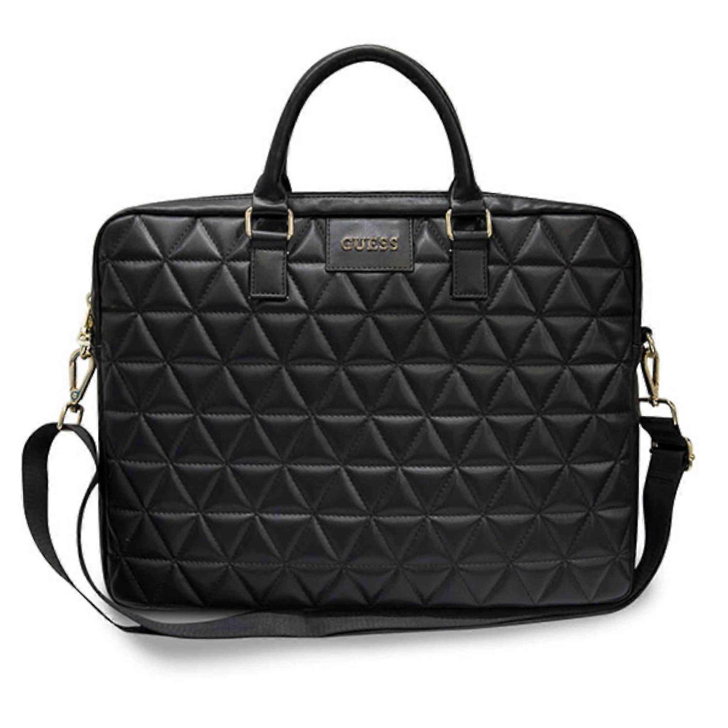 Guess Universal up to 16" Notebook/ Tablet Case Torba Quilted Black