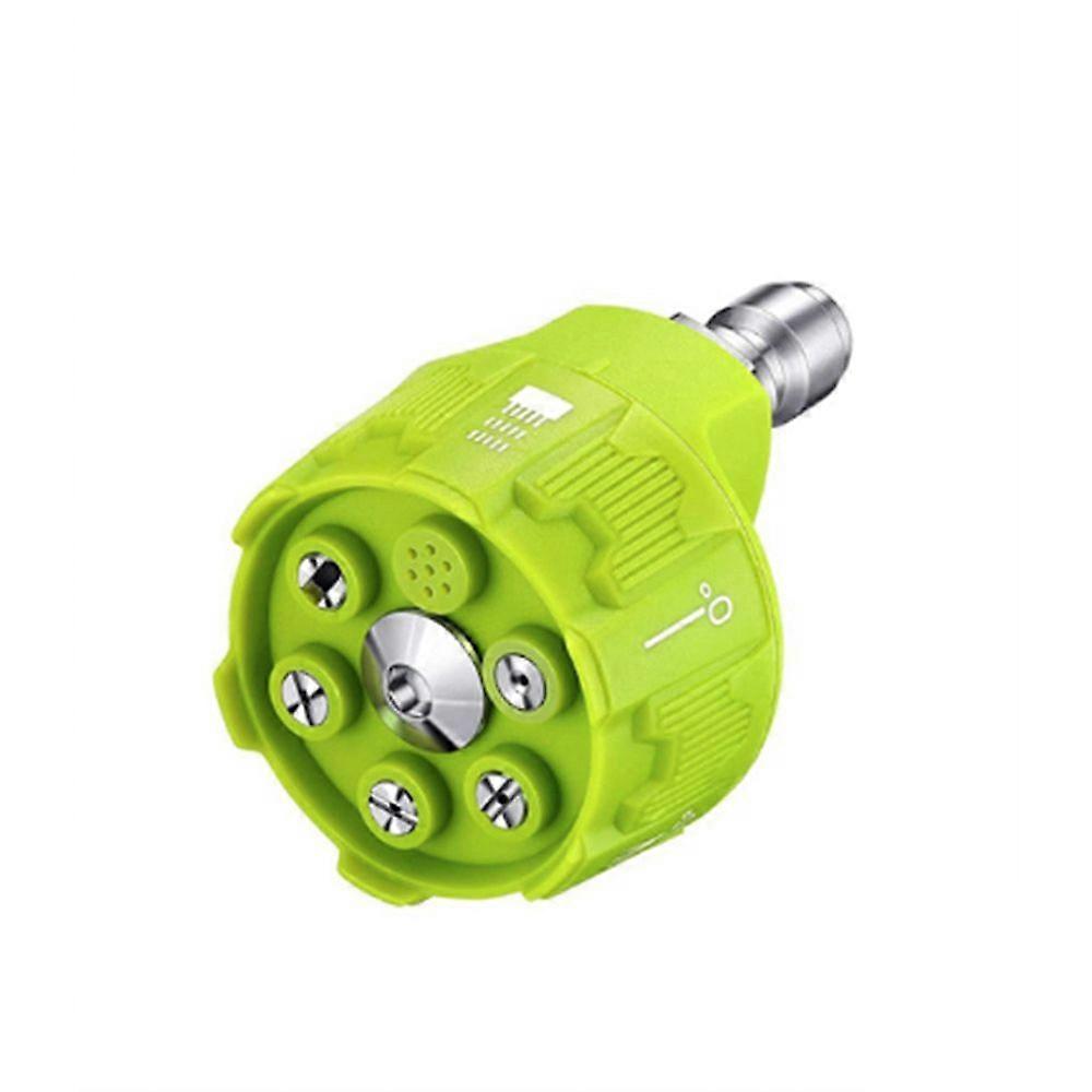 6-In-1 Power Wash Nozzle With Quick Coupling Connector