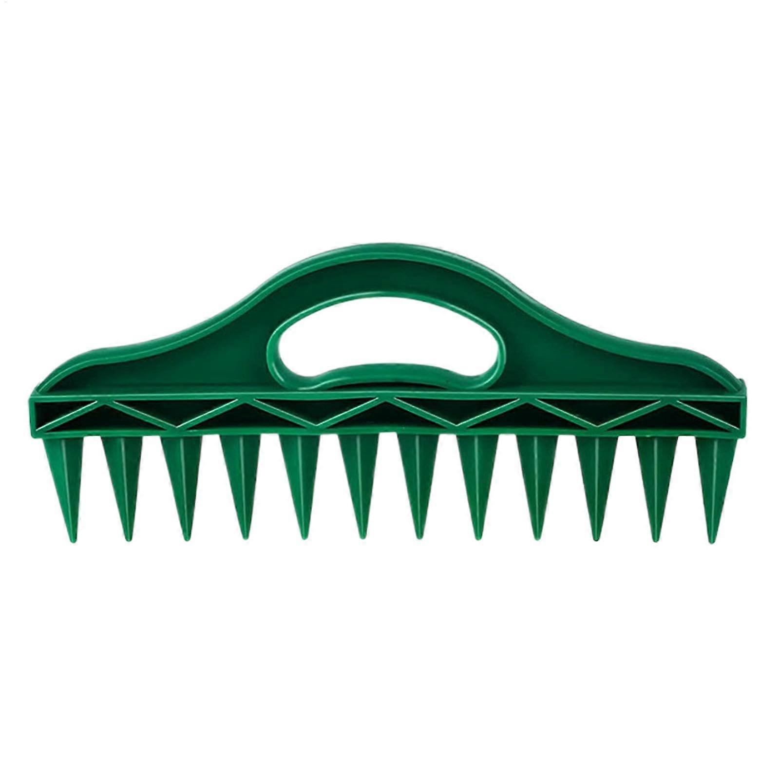 Seed Dispenser Tool, Seedling Dibber, Handheld Soil Hole Puncher for Seeding