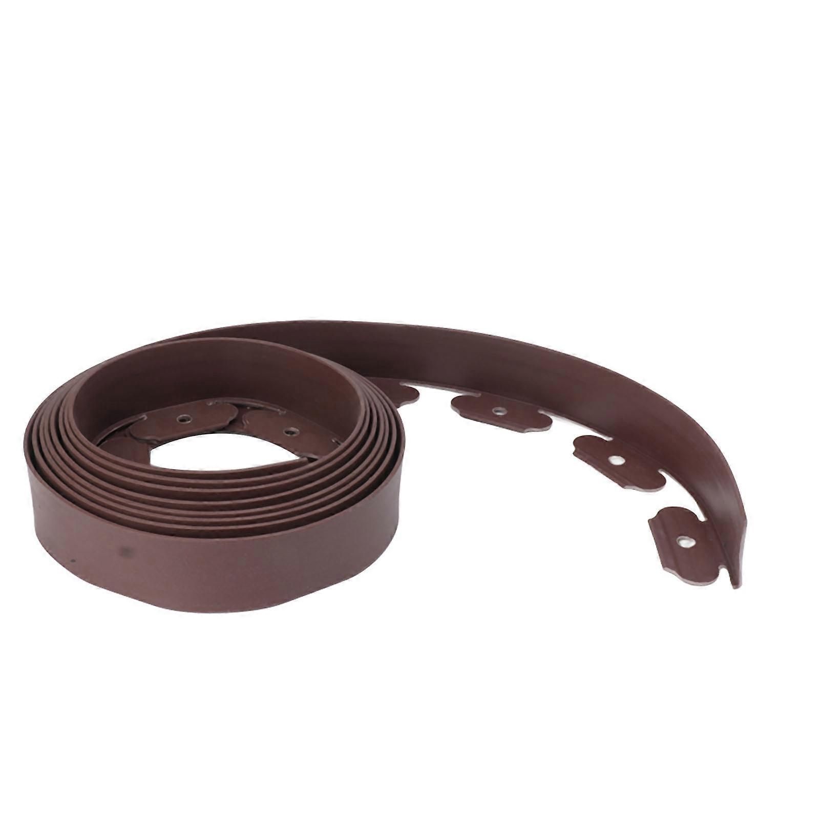 Landscape Edging Kit Lawn Edging Include 15 Spikes PE Garden Edging Border for Landscaping Flower Gardens Lawn