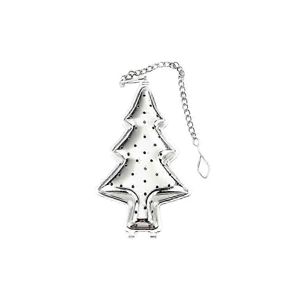 Stainless Steel Tea Leaker Creative Tea Filter Tea Strainer Xmas Tree Shape Tea Infuser Filter for H