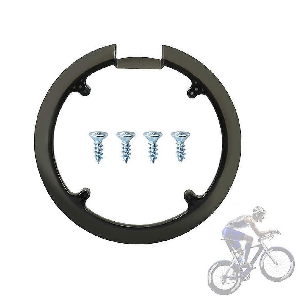 MTB Crankset Guard, MTB Crank Guard for Mountain Bike, Road Bike Chain Guard 42T 44T Universal with 4 Screws
