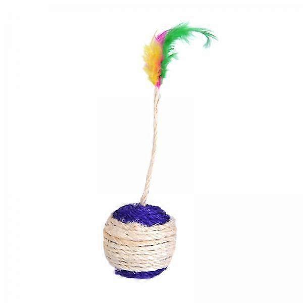 Interactive Sisal Cat Scratcher Ball for Playful Feline Entertainment
