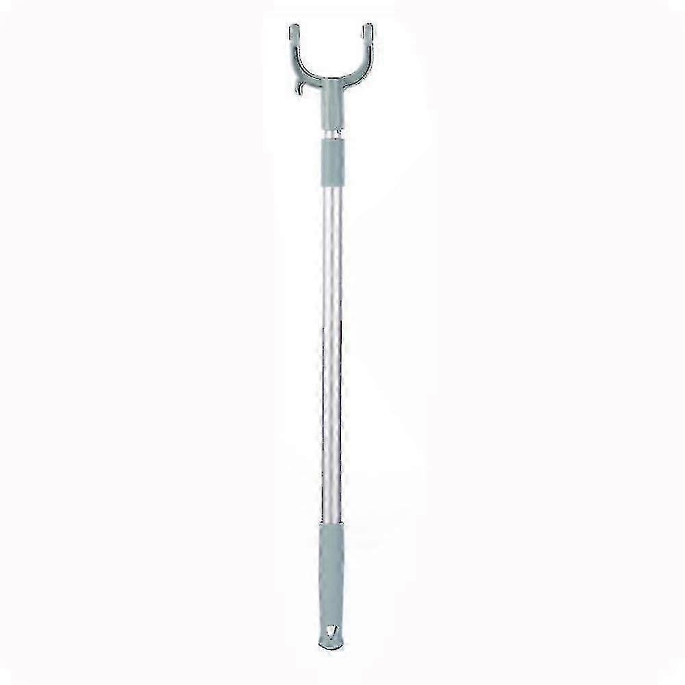 Adjustable Telescoping Clothesline Pole with Hook for Clothes Drying - Long Reach Retractable Sticks for Versatile Use