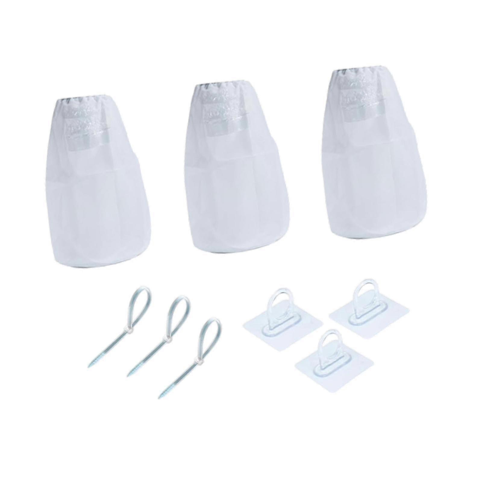 3 Pcs Lint Catcher Bags for Non-Vent Dryers, Effective Dust and Lint Capture Solution for Home Use