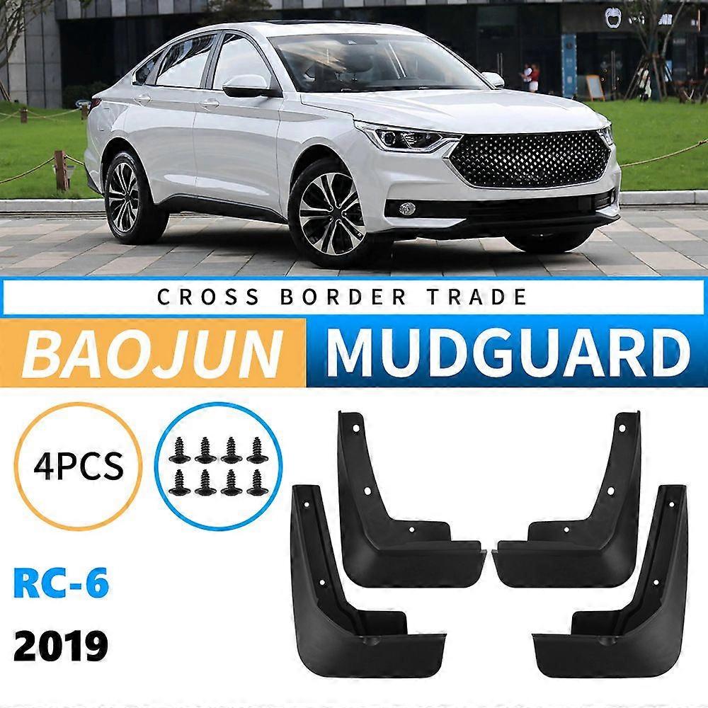 con Applicable To Baojun Rc6 2019 Car Tire Block Mud Fender Board Leather Rc-6 Modification