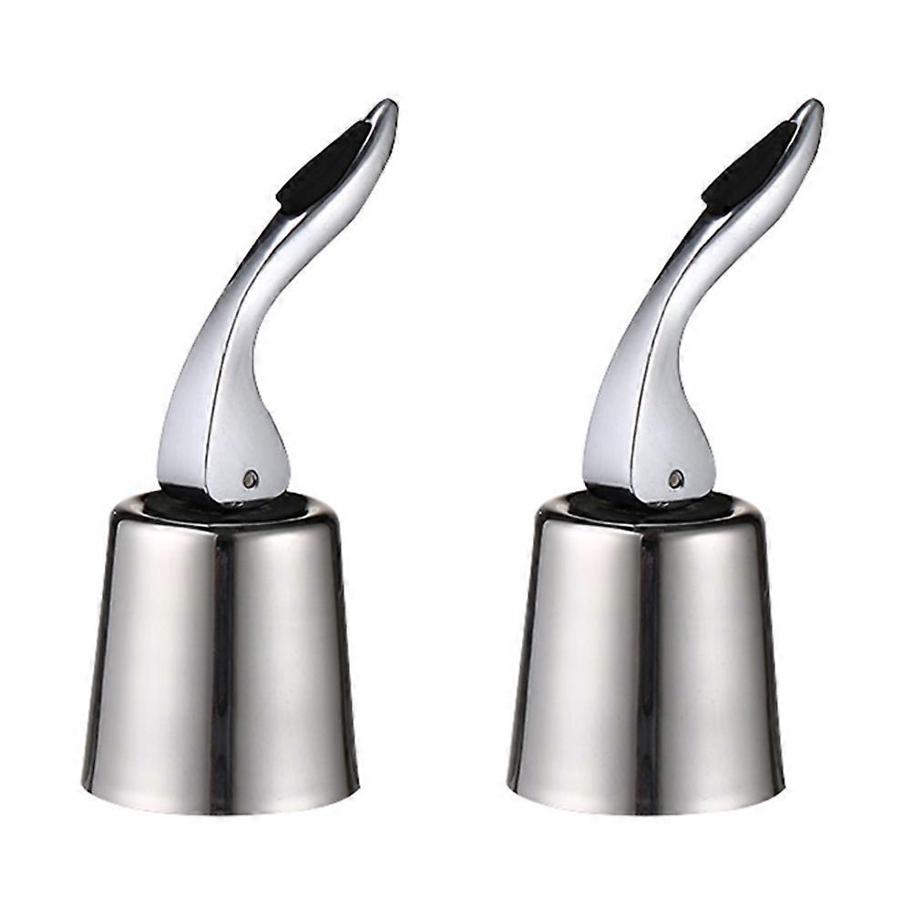 Here's a refined product description for your **2pcs Reusable Stoppers**:
**2pcs Reusable Stoppers – Food Grade Sealer, Easy To Use, Preserves