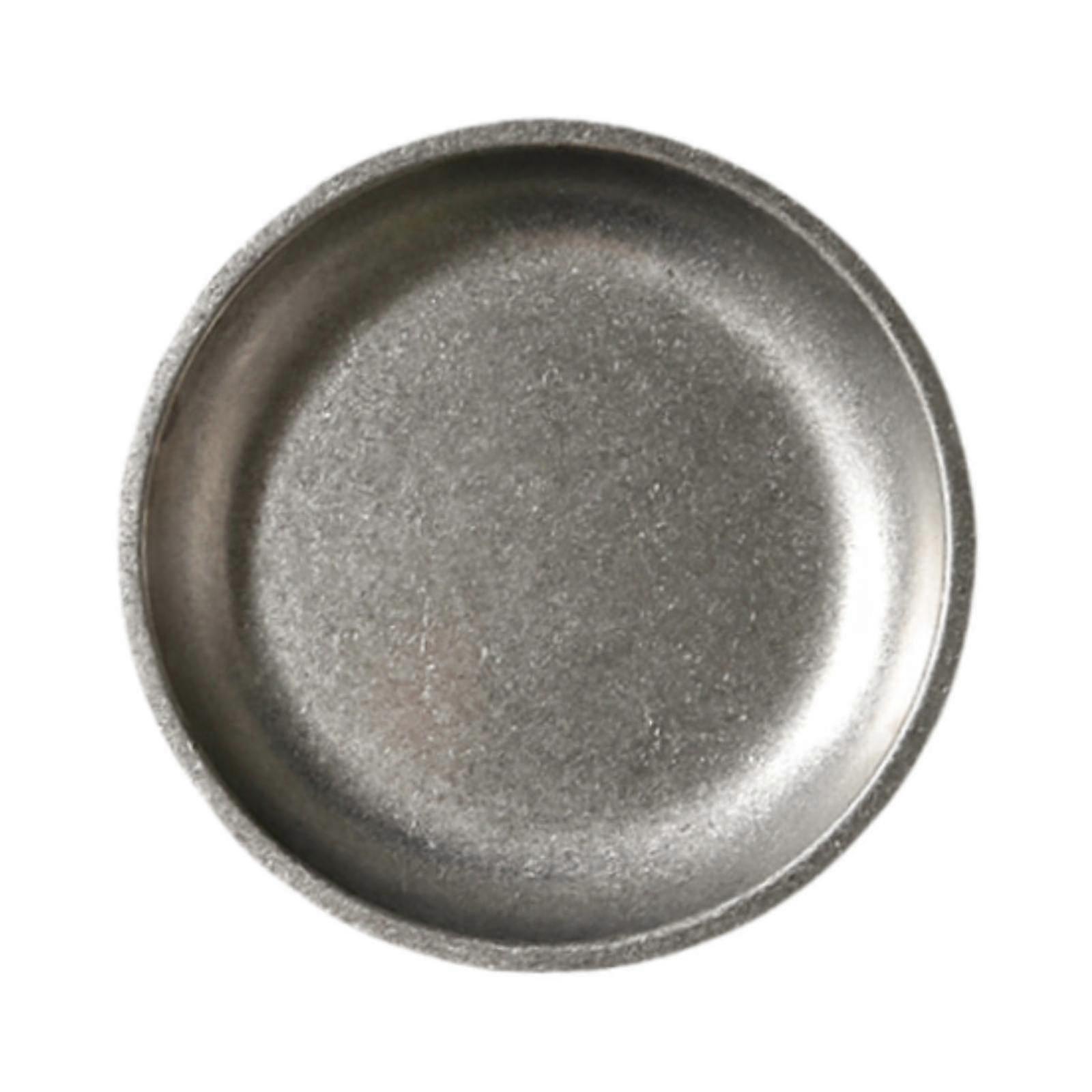 Round Dish Multi-Function Seasoning Plate for Sauces and Home Use