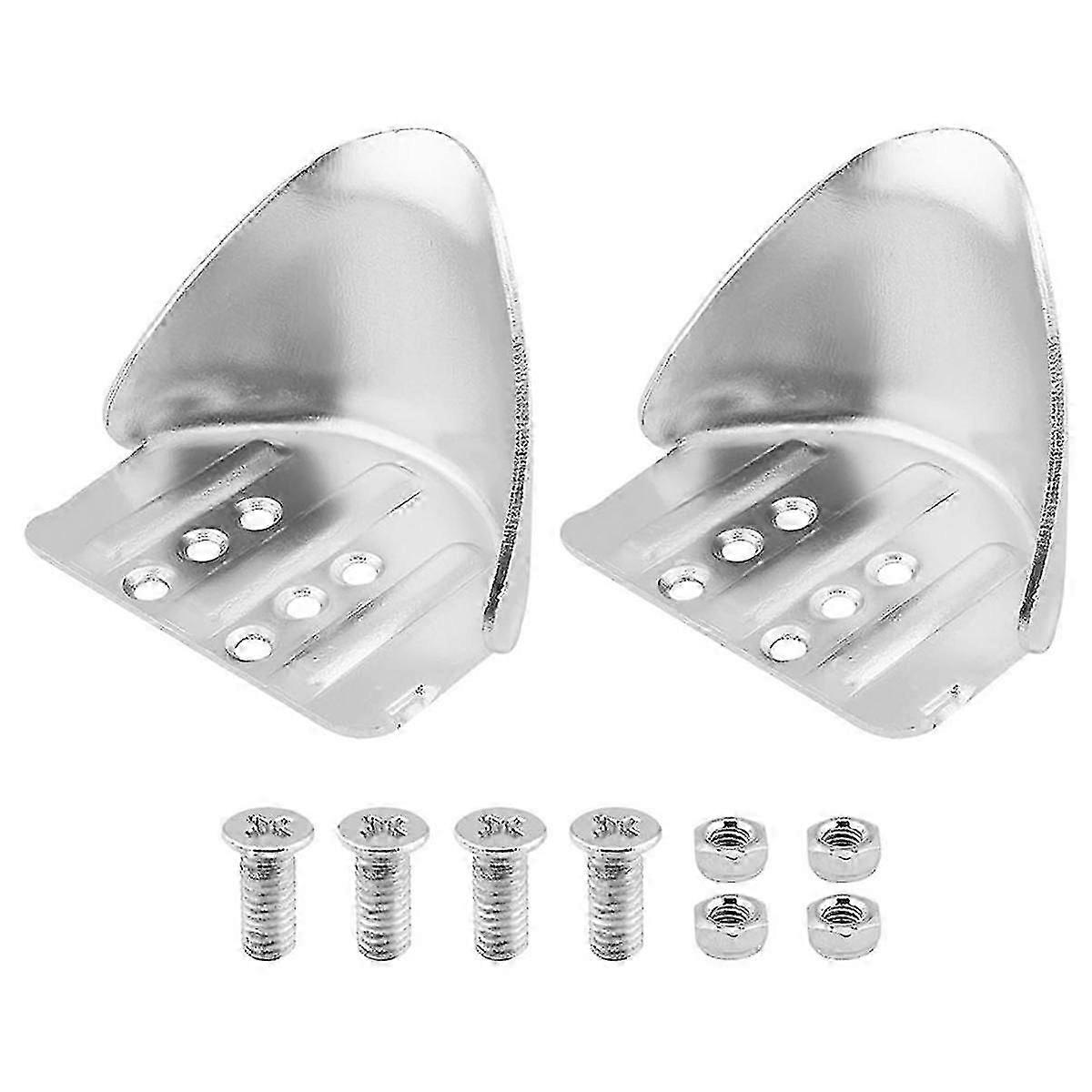 Drywall Stilts Heel Bracket Replacement Kits,Stilt Heel Bracket Replacement Kit Metal Adjustable Part compatible with Painting