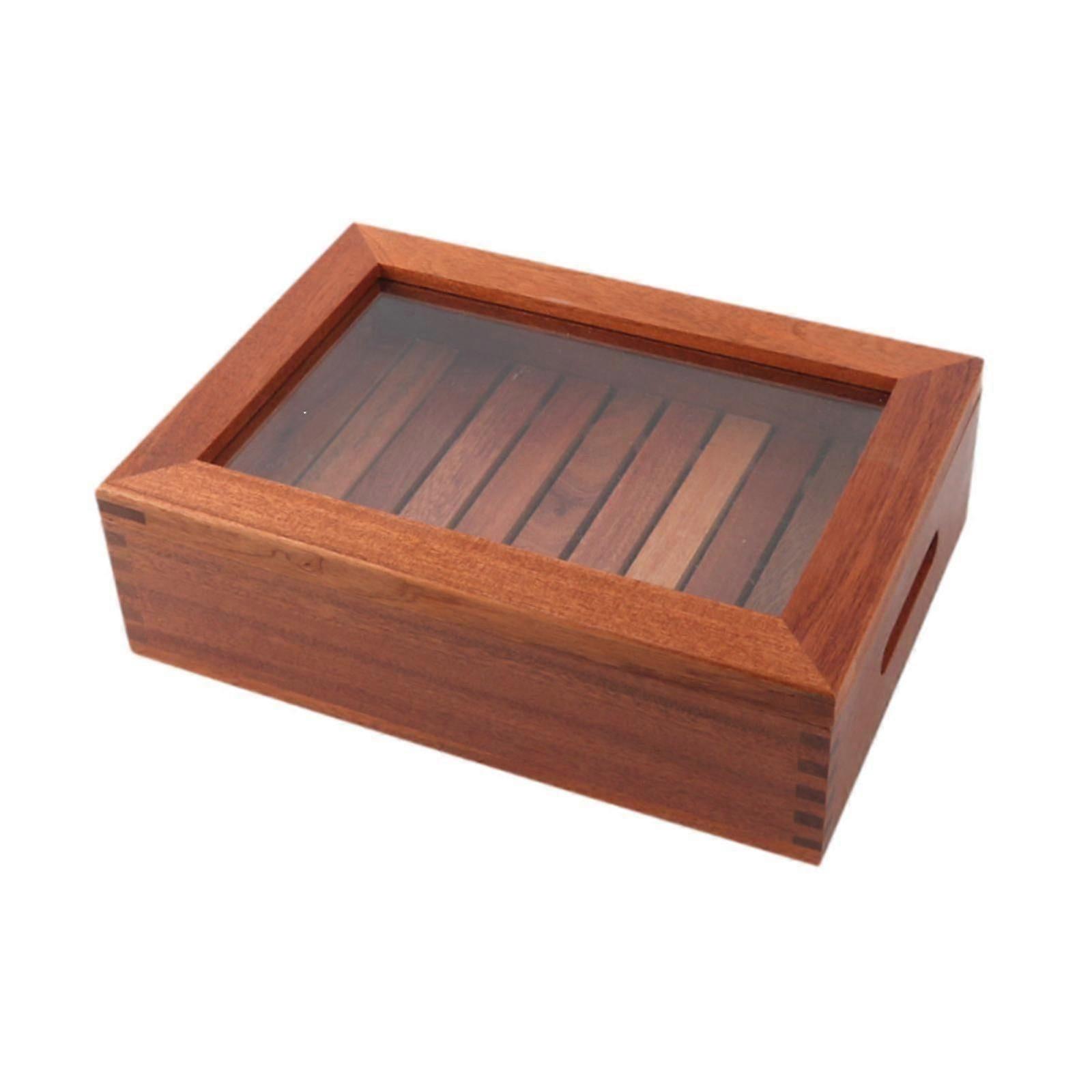 (43X33x9.5cm) Wooden Sushi Platter Food Platter Japanese Tableware For Work Home Farmhouse 31x22x9.5cm