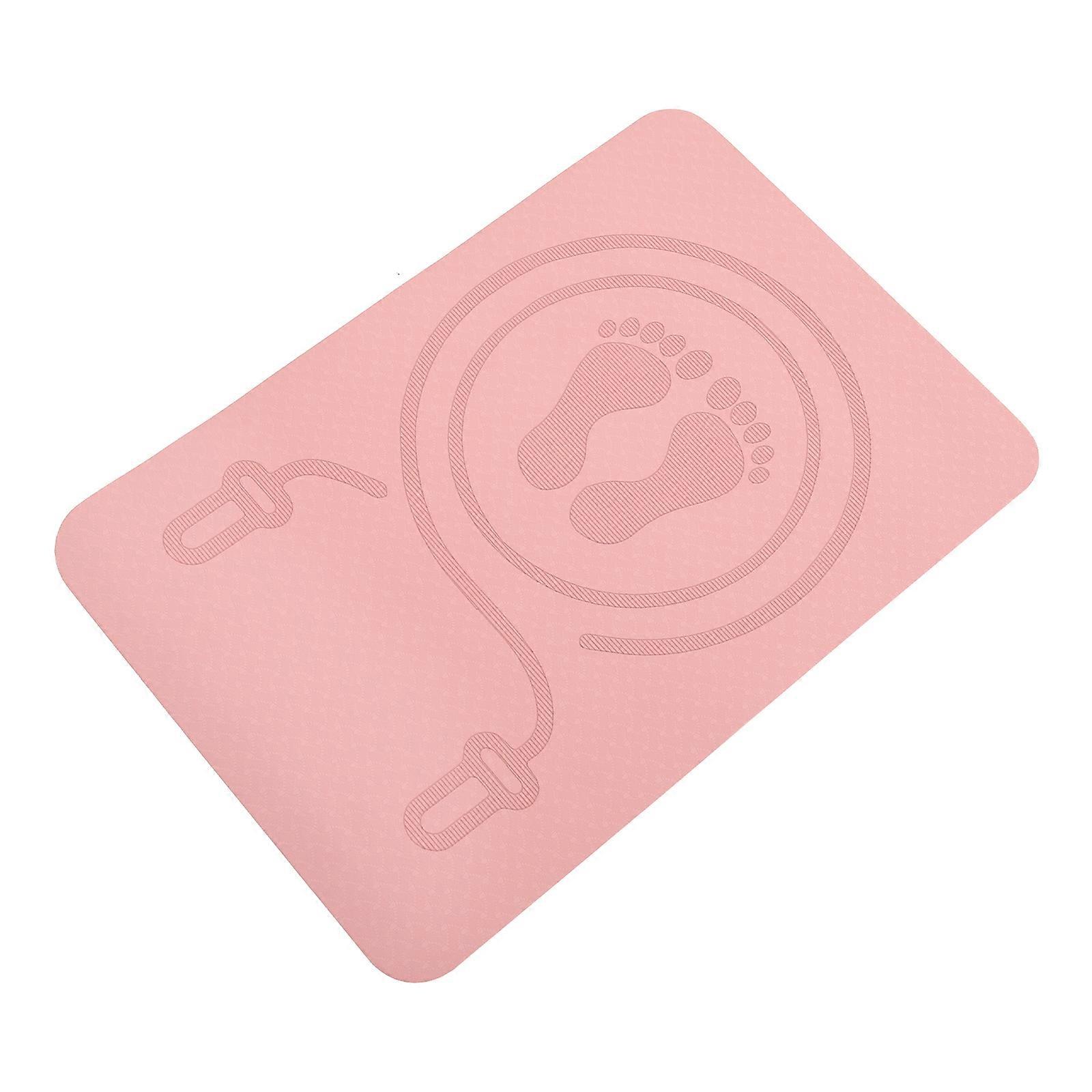 Non Slip Lightweight TPE Sports Mat for Home Workouts, Yoga, and Daily Exercise with Enhanced Cushioning for Comfort and Stability