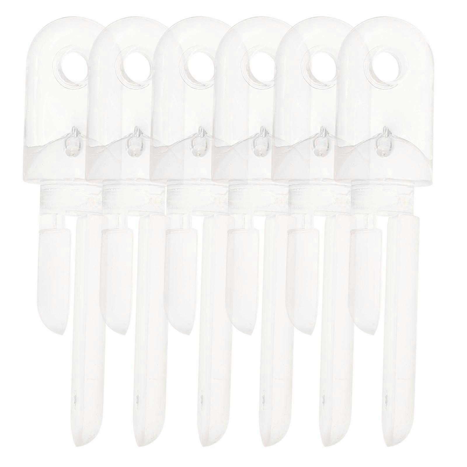 12pcs Replacement Blind Hooks Tilt Wand Tips for Horizontal Blinds Easy Installation