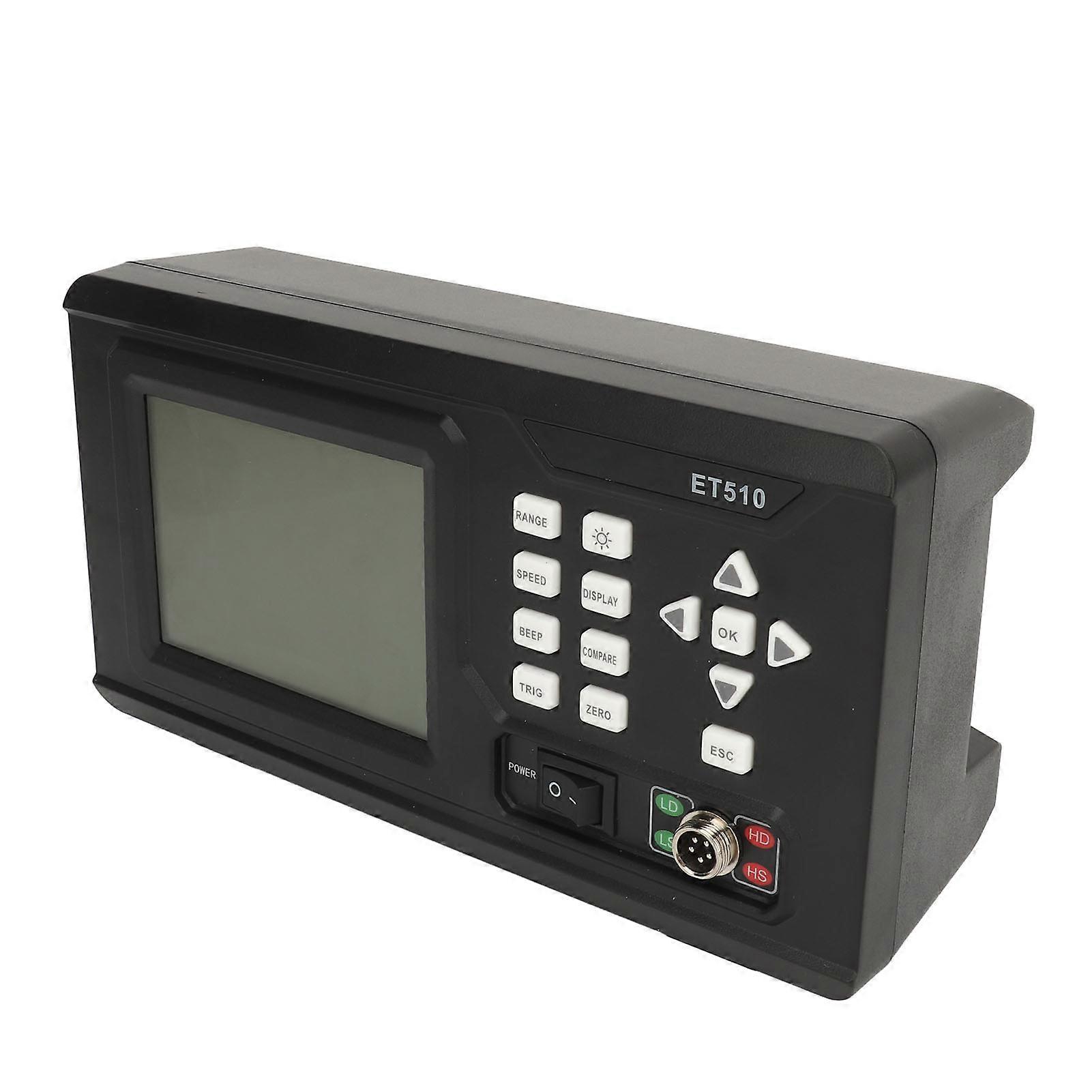 DC Low Resistance Meter 10uΩ to 5kΩ LCD Backlit Display Portable Milliohm Tester Micro Ohmmeter