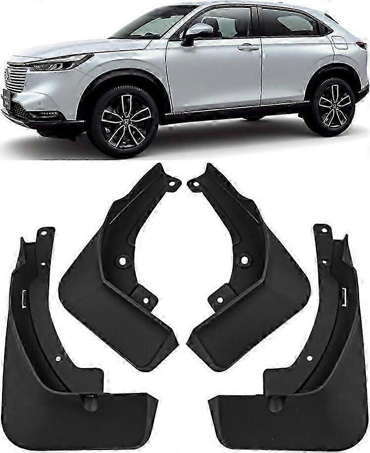 Front & Rear Splash Guards Mud Flaps For 2023-2024 Honda HR-V HRV