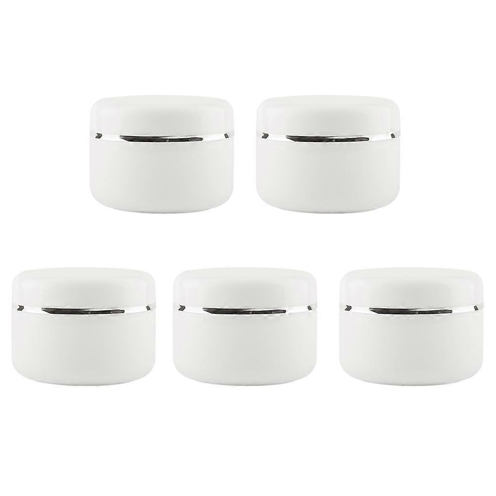 Empty Round Bottles with Finish, Perfect for Cosmetics