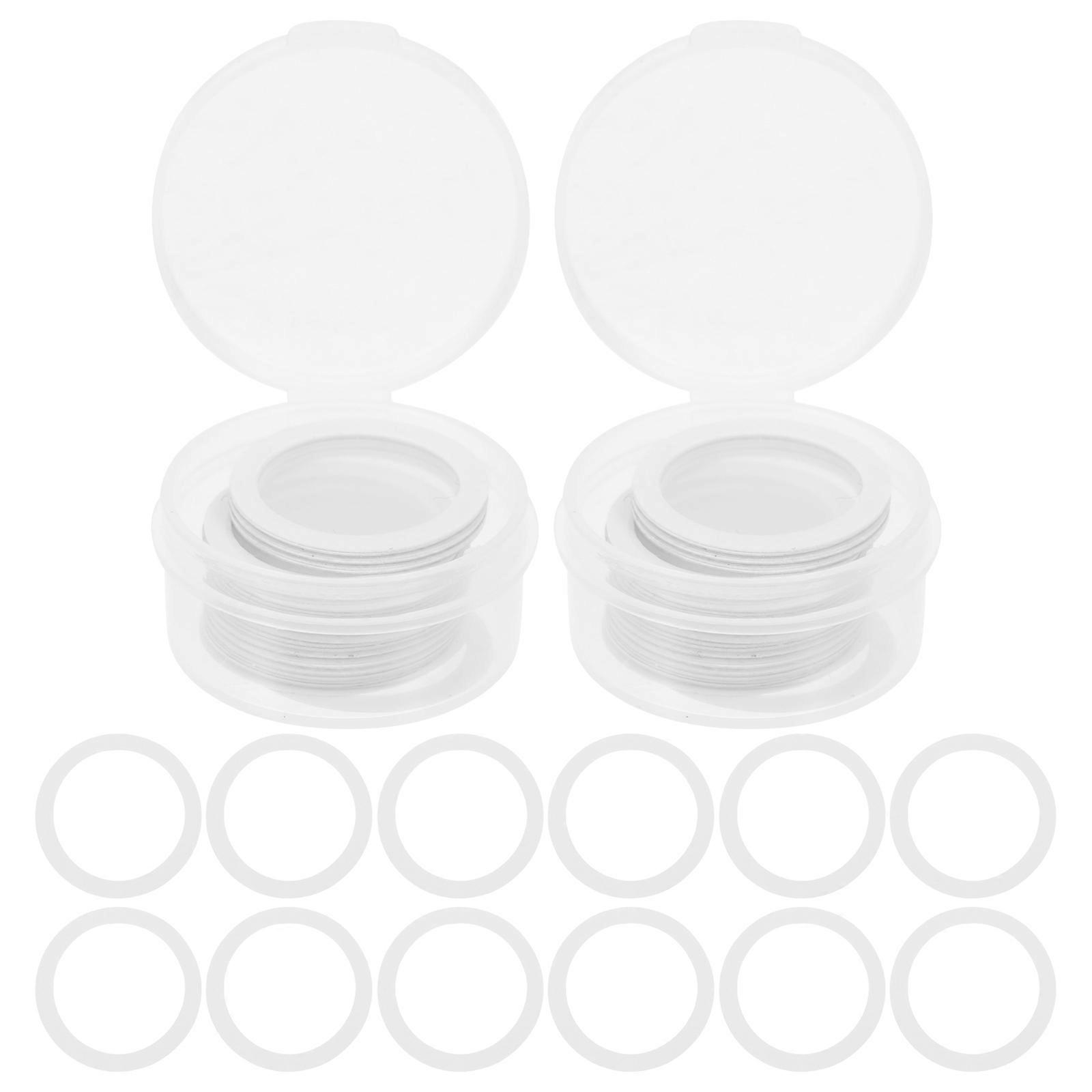 60pcs Professional Kazoo Flute Diaphragms Replacement Membranes PE Material Durable Parts for Music Instruments Adults