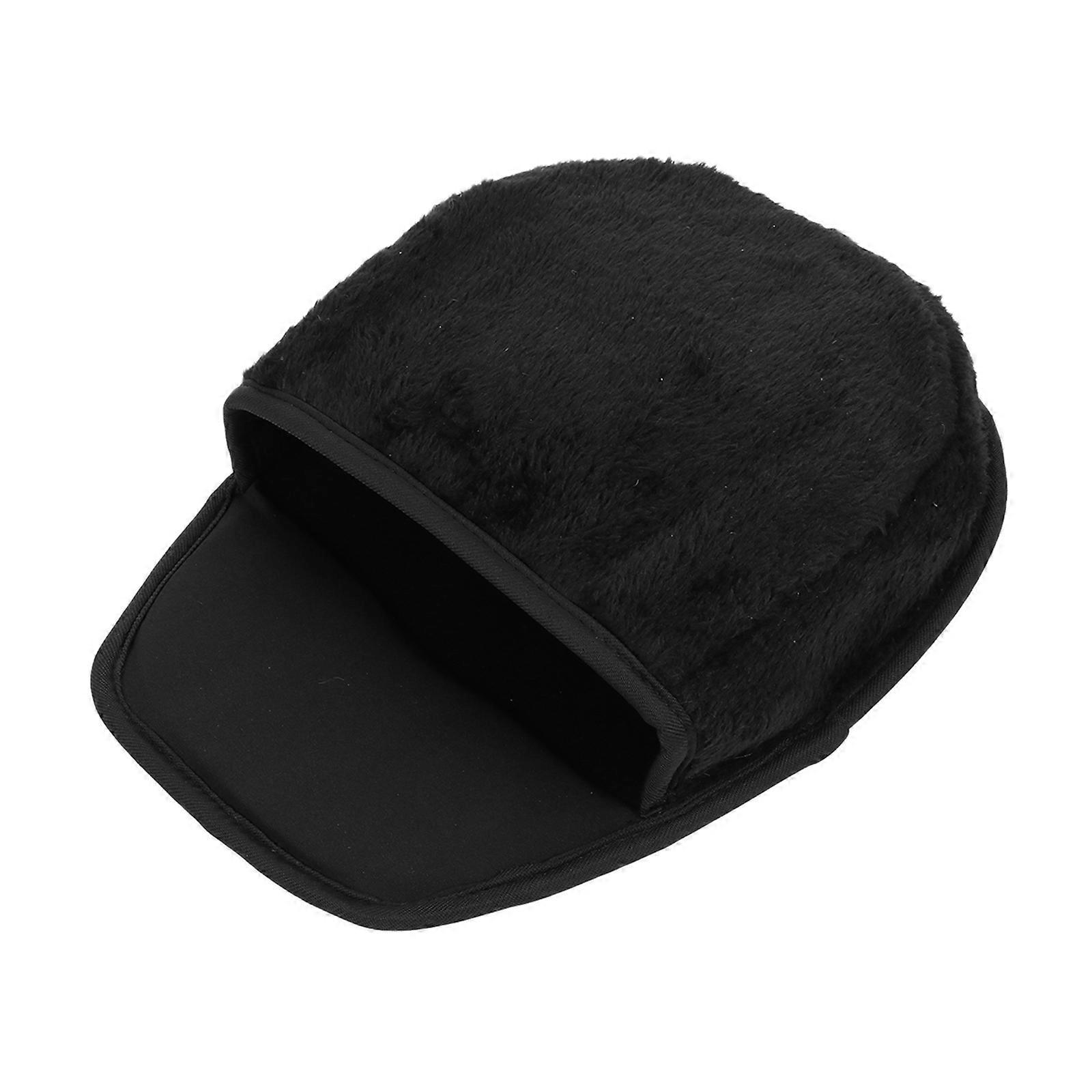 Warm Desk Pad Mouse Mat for Desktop Plush 29x22cm Wrist Support Simple Design 1Set