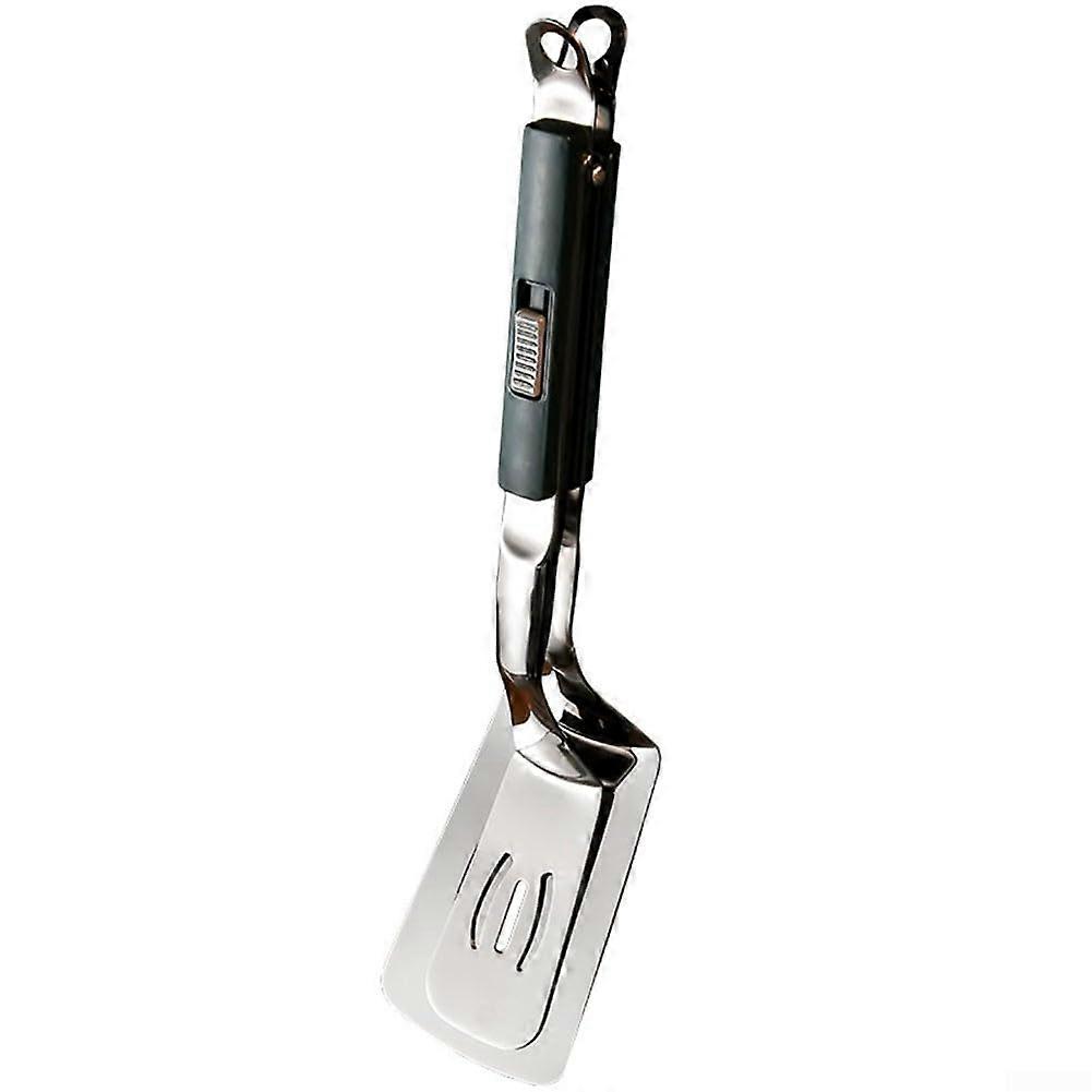 Practical adjustable pliers made of stainless steel, tool for grilling and preparing food (green)