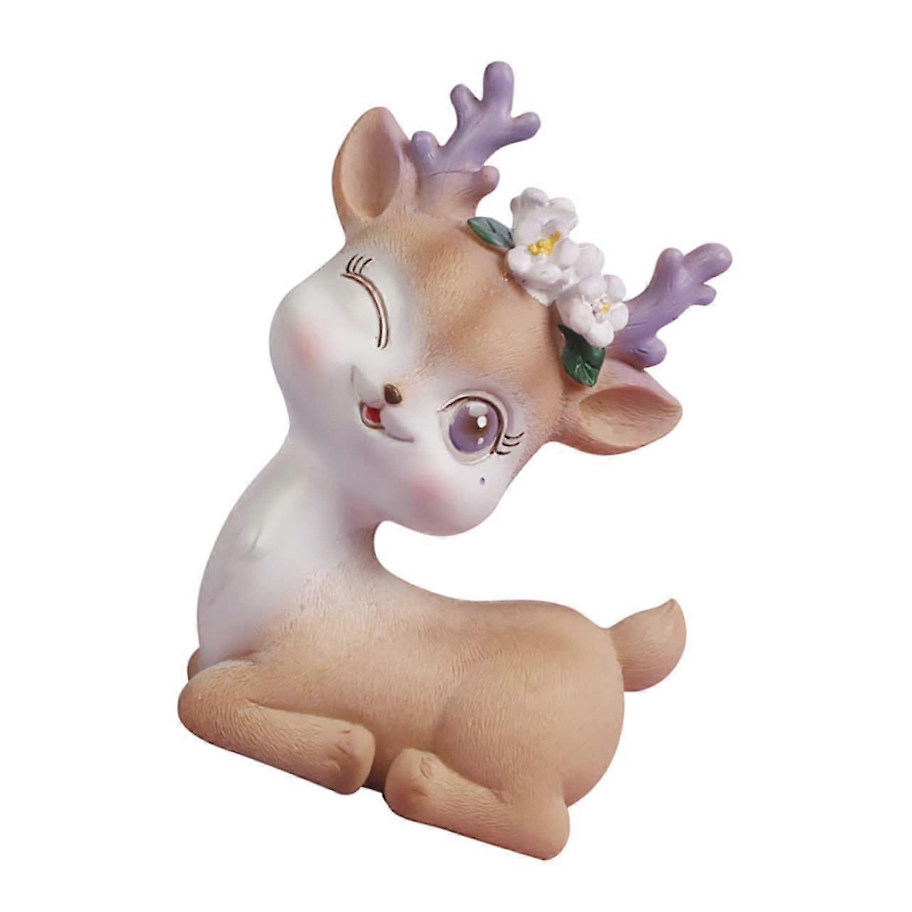 Fawn Resin Decoration Transporter Plush Diffuser Pull Control Deer