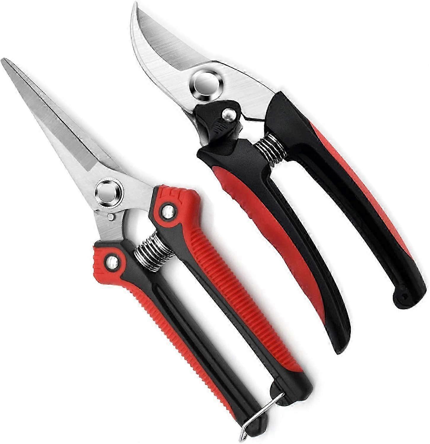 Pruning Shears Set Stainless Steel Manual Trimmer Garden Tree Trimmer Pruning Picking Pruning