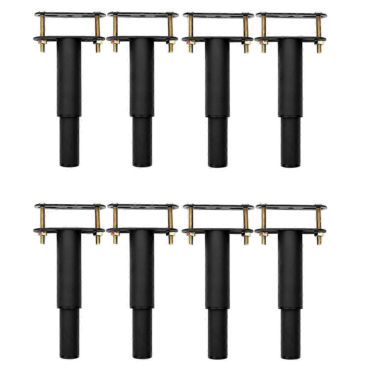4 Pcs Bed Frame Legs,Adjustable Height Center Support Leg