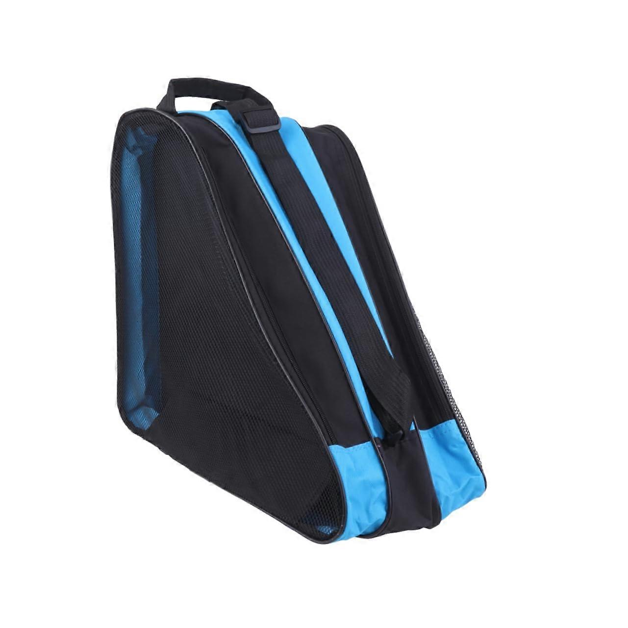 Liekick Triangle Bag for Roller Skating Roller Skates Roller Skates Storage Bag Sports Bag for Roller Skates Organiser Pink Blue
