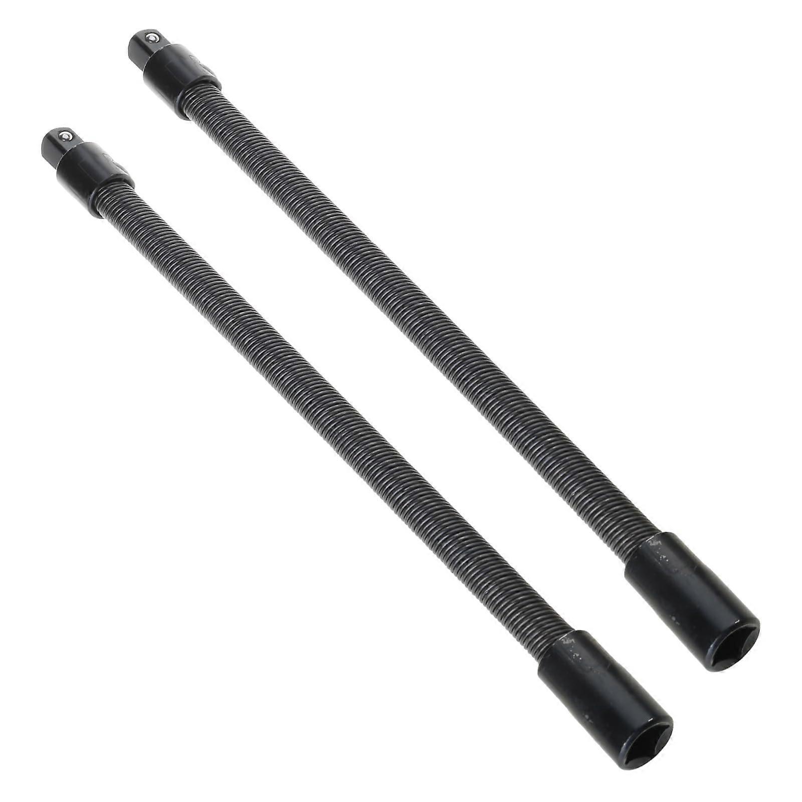 Flexible Socket Wrench Extension, Ratchet, Bendable Extension Set, Elastic, With Universal Joint and Connecting Link