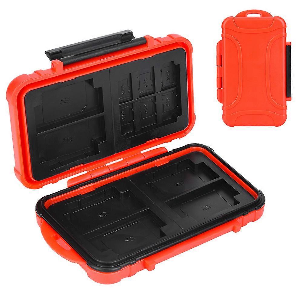 EIRMAI Digital Camera Memory Card Protection Box Storage Card Package for Secure Digital TF CF Card