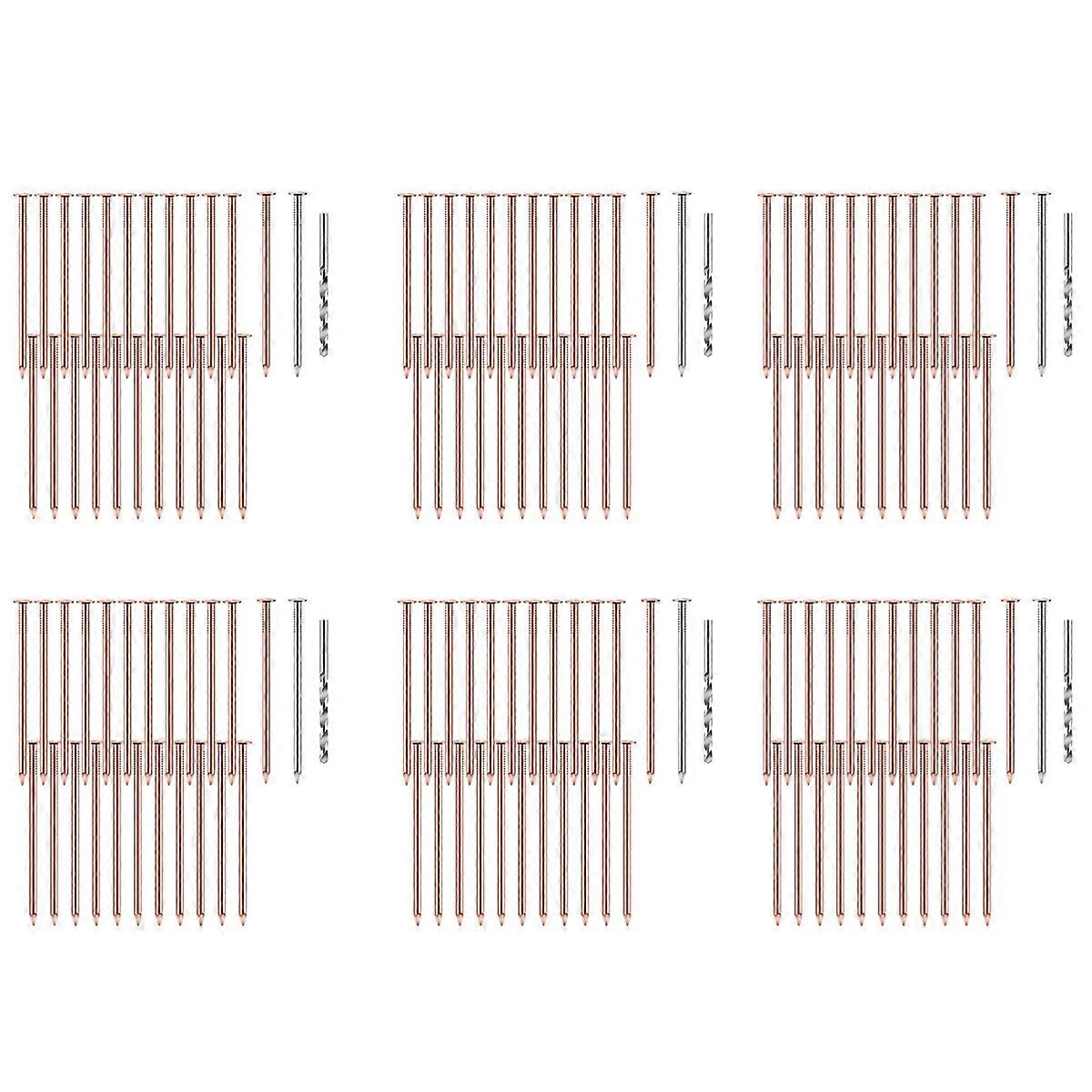 25 Pcs Copper Nails to Killing Trees,3.5 Inch Pure Copper Nails