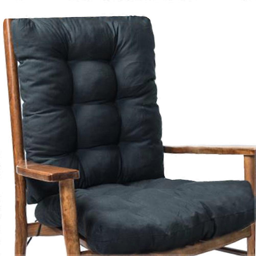 Lot de 2 coussins de chaise à bascule épais en rotin, pour dossier et dessous de chaise de jardin