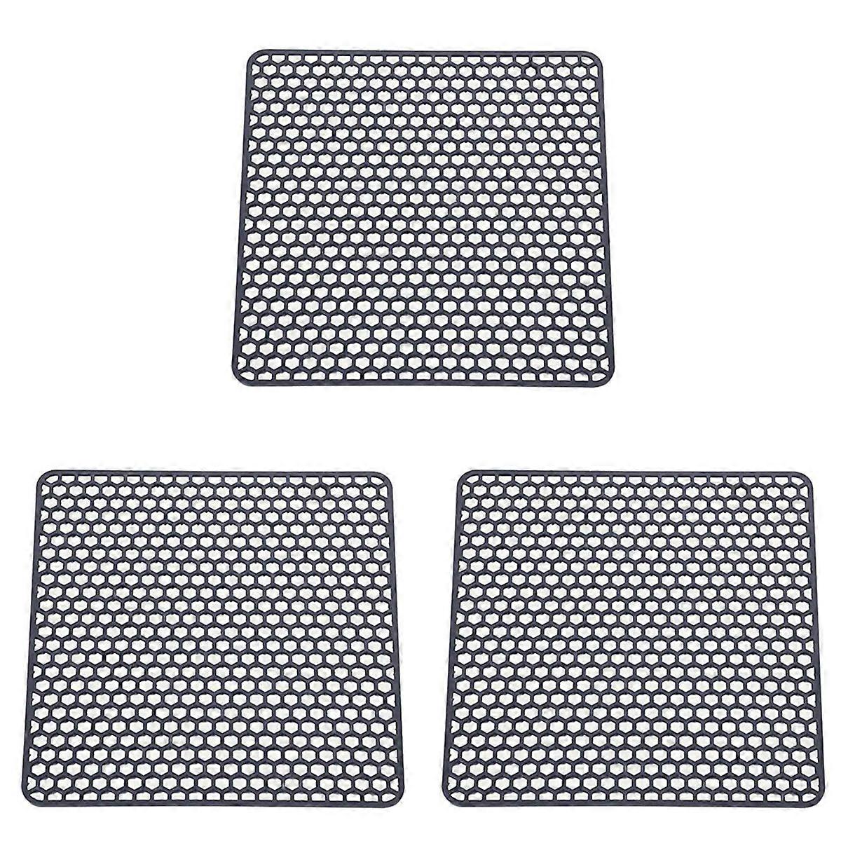 Silicone Sink Protector Mats,Dish Drying Mat Counter(Gray)