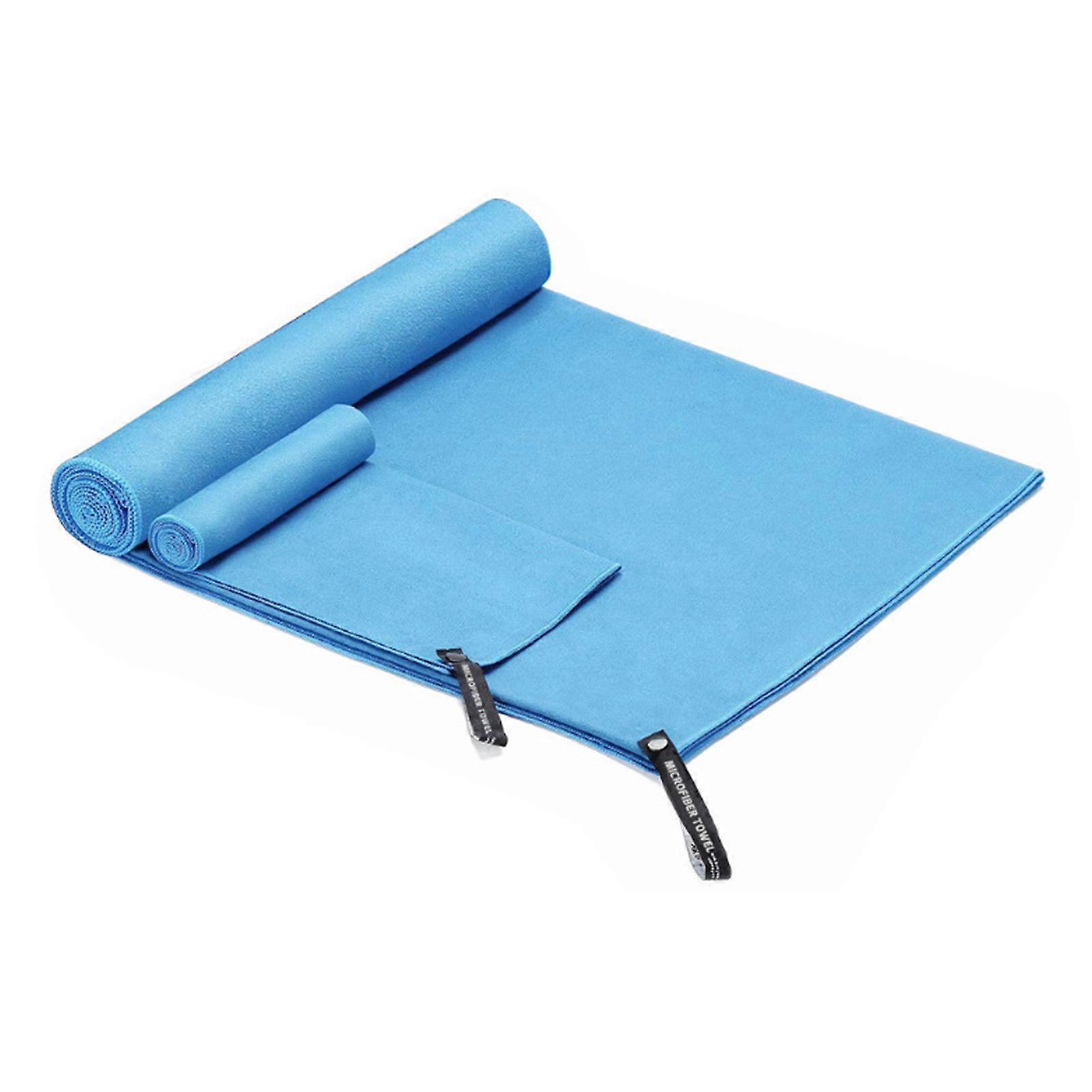 Microfiber Quick Dry Camping Travel Towels 3 Size at 1 Pack Spots Beach Camping Towel Set for Gym Beach