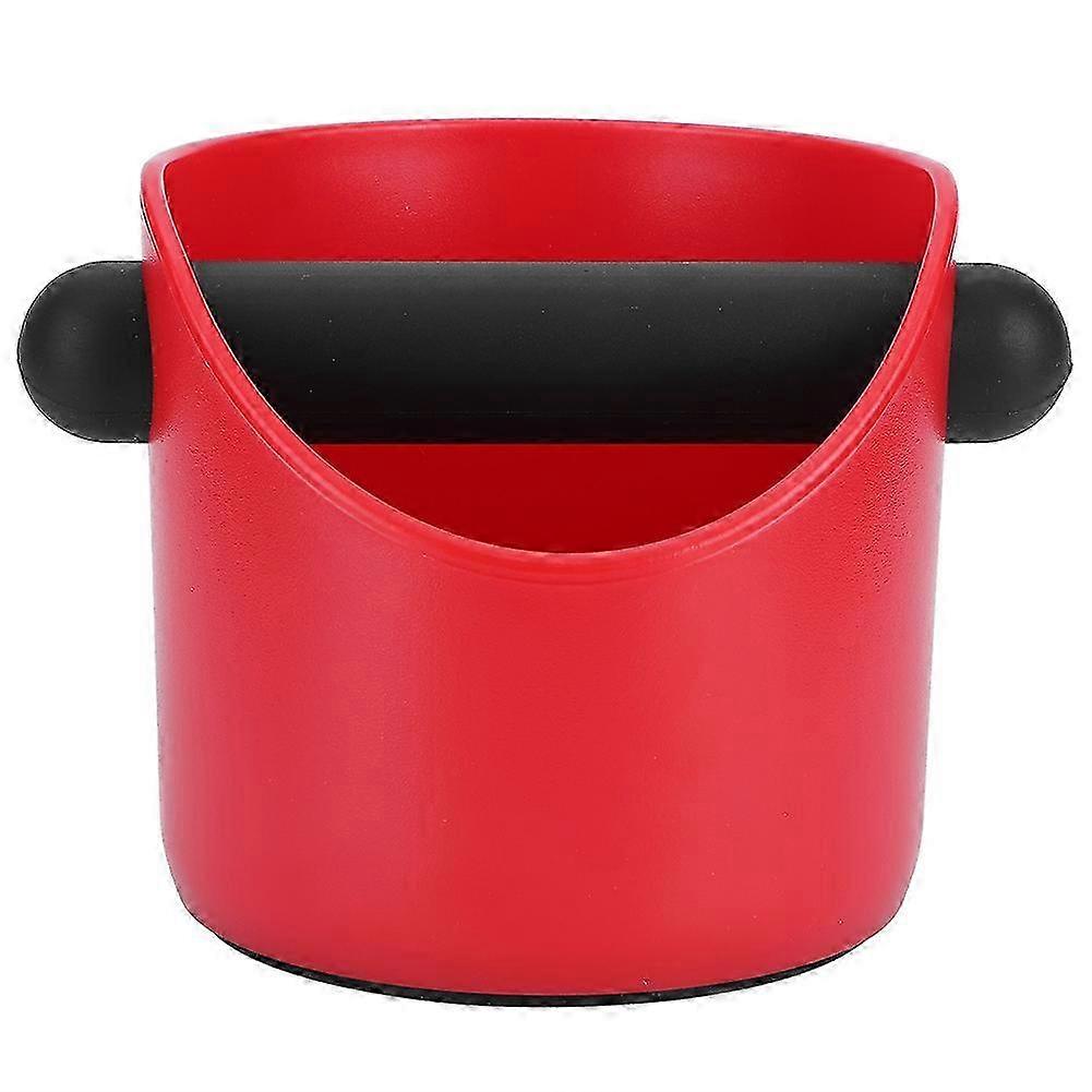 Mini non-slip straight-mouth coffee grounds container, suitable for home grinding use, knock-type trash can for easy disposal