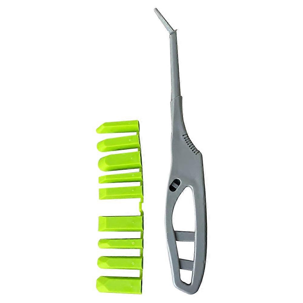 Manual Multi-angle Glass Glue Caulk Scraper Tool - Practical Kit for Bathroom & Kitchen Floor Gaps
