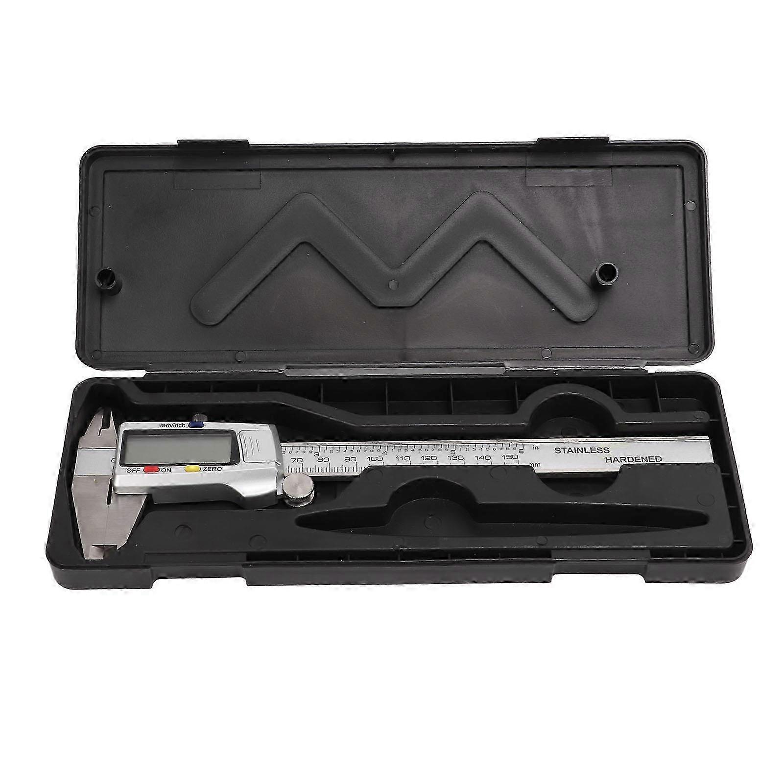 Digital Caliper Accurate Reading Clear Scale Easy to Use Wear-Resistant Anti-Corrosion Vernier Caliper for Home Use