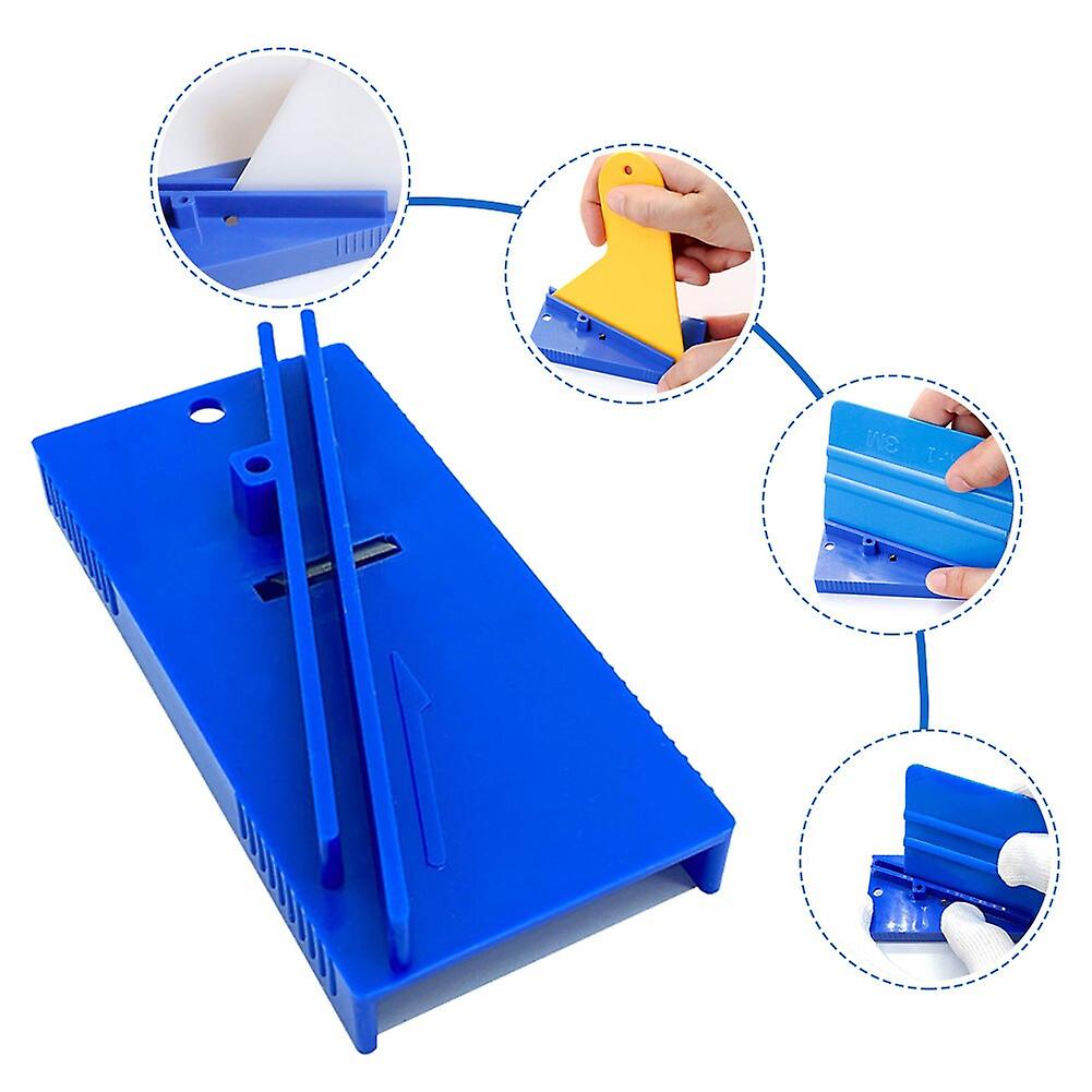 Hard Card Scraper Car Squeegee Sharpener Repair Tool Window Tint Tool