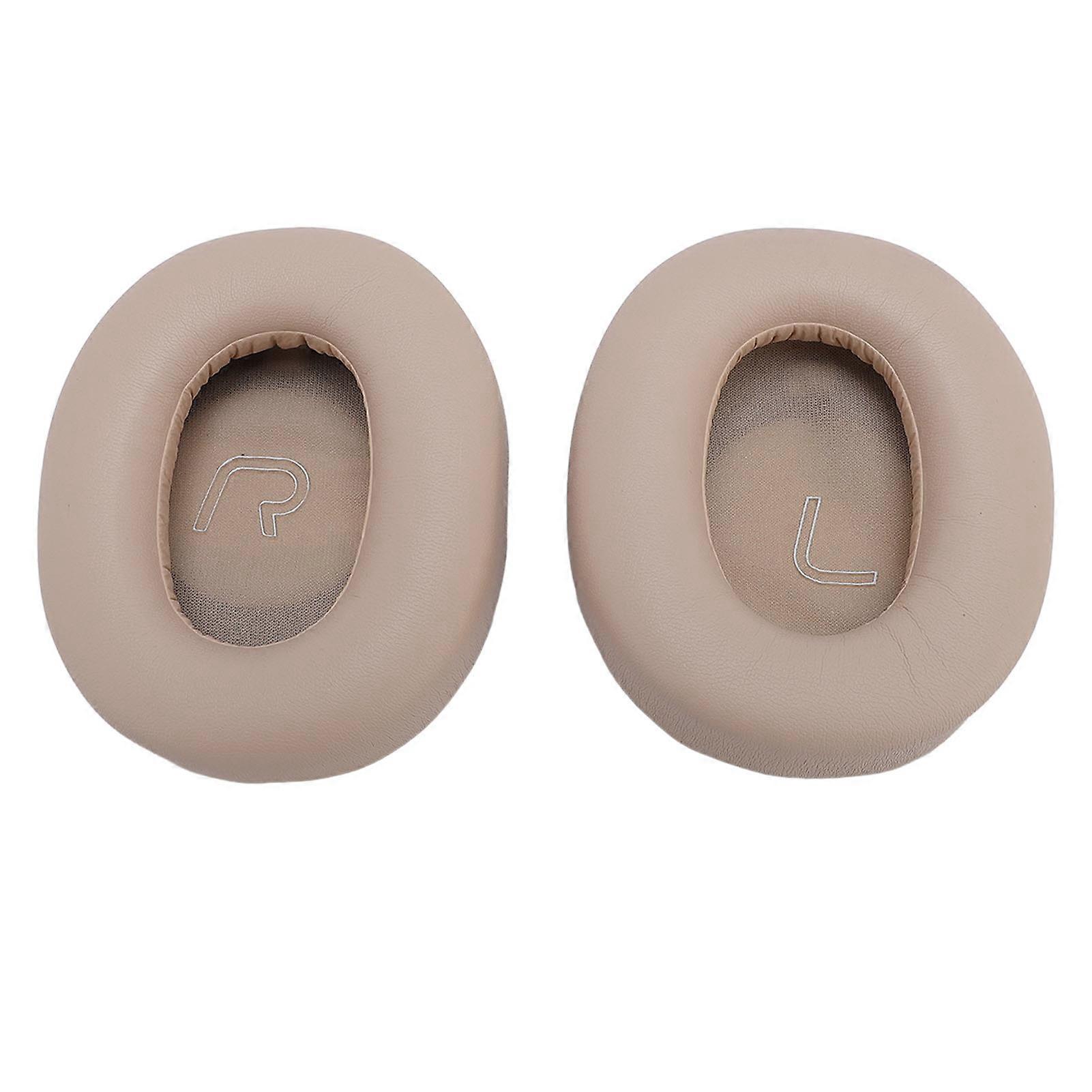 Apricot Protein Leather Ear Pads for W860NB Pro - Memory Foam, Noise Isolation, Easy Install