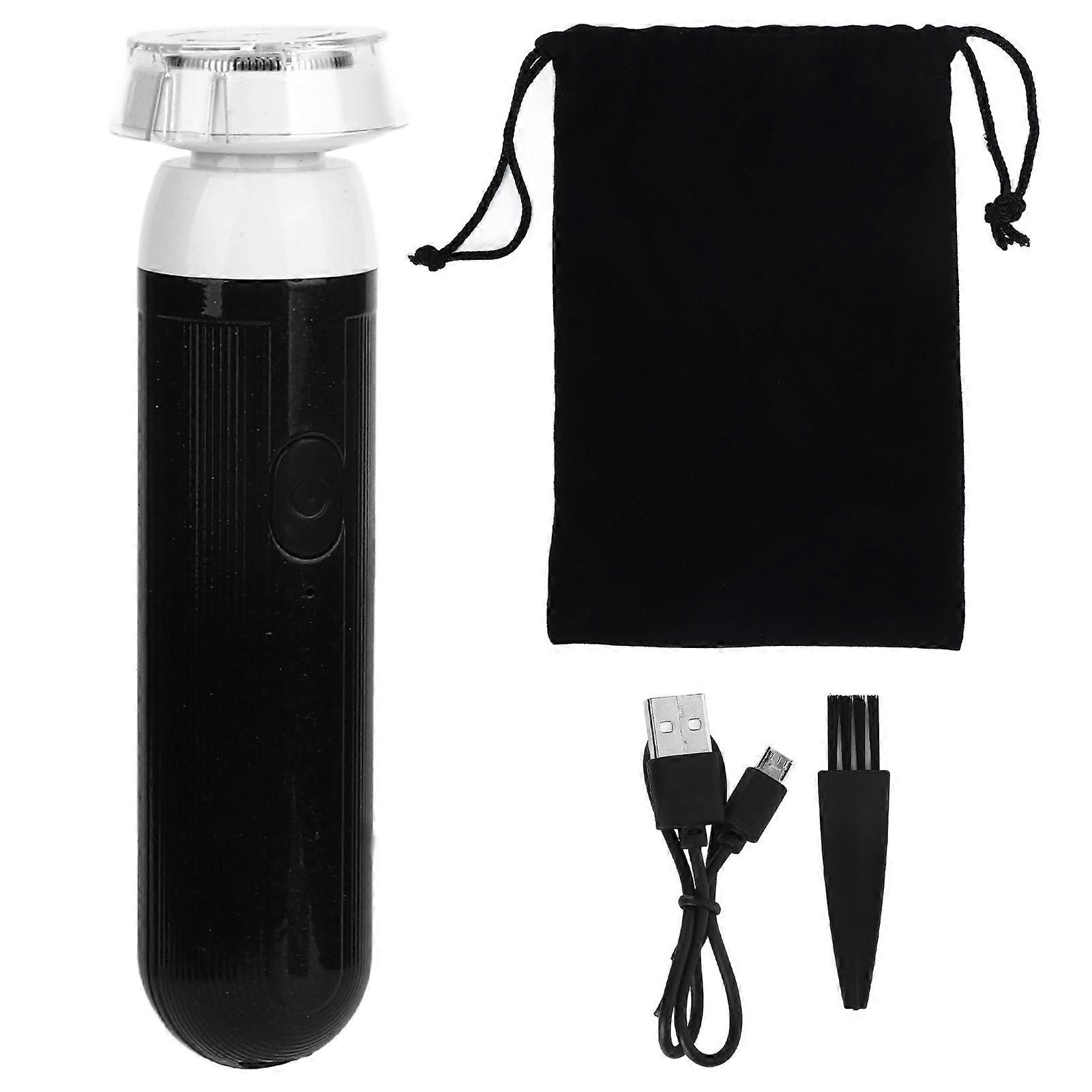 Mini Electric Shaver Low Noise Portable Deep Cleaning Compact Rechargeable Electric Shaver for Men