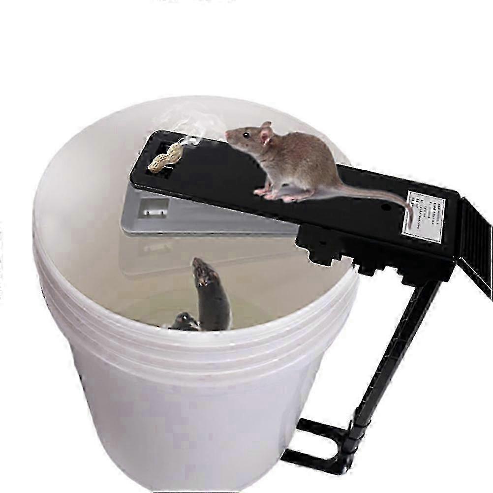 Easy Mouse Rat Bucket Trap, Versatile Usage For Indoor Outdoor Settings With Pet Children Friendly Design, 5 Gallon Bucket Compati SZRH A-C