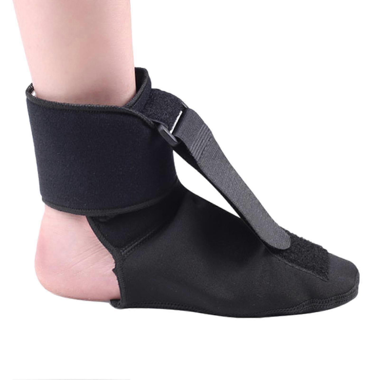 Falling Foot Splint for Large Feet - Breathable Arch Support Orthosis, Ankle Correction, Foot Drop Sock