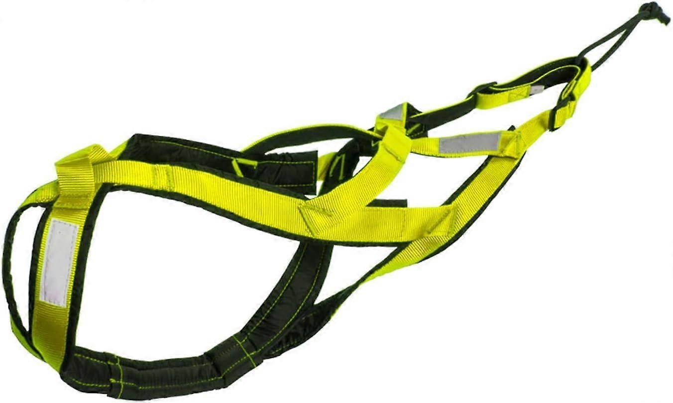 Dog Harness for Training Sled Belt for Large Dogs Pulling Sledding Adjustable Wrap Belt for Weight Pulling