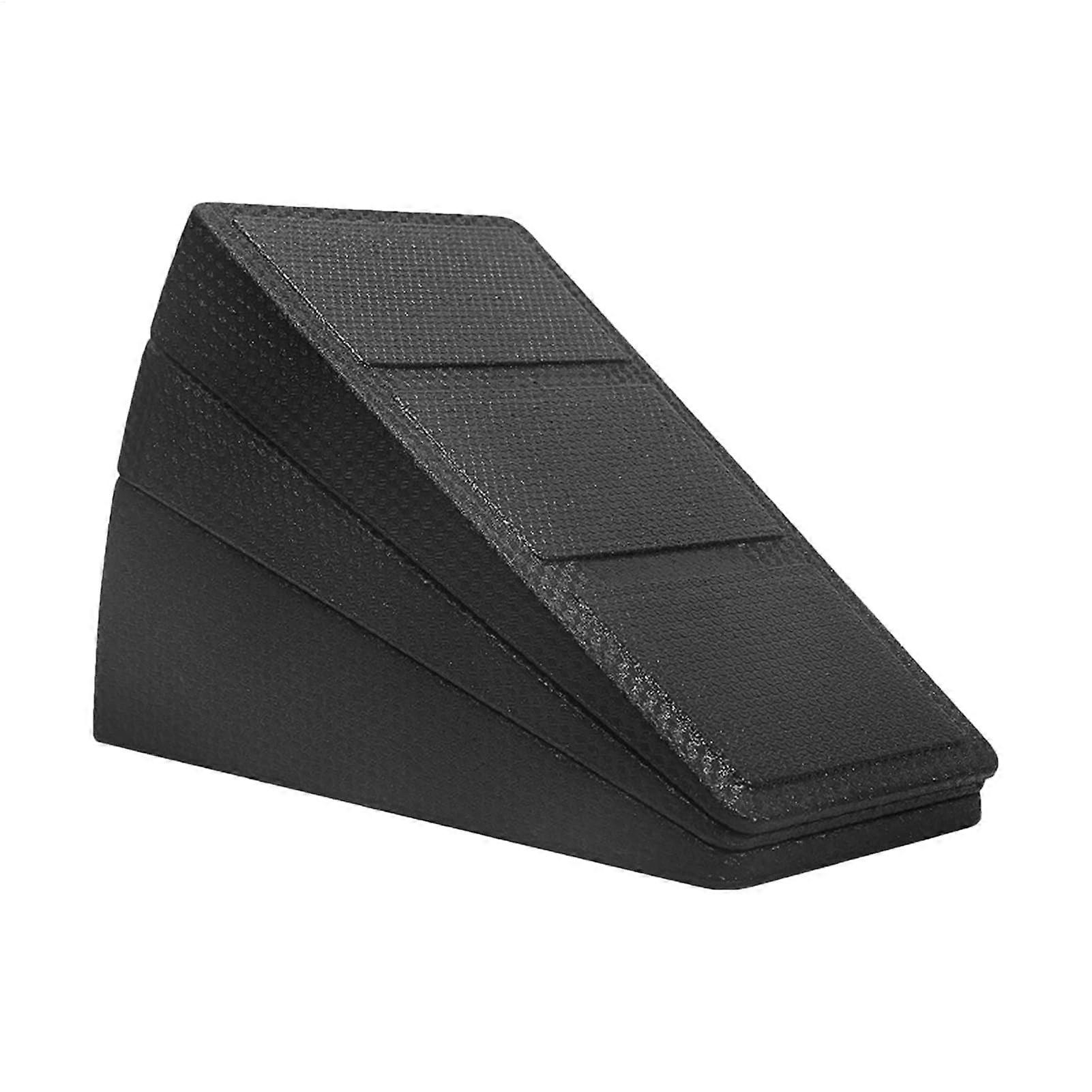 Slant board, foam trapezoid stretching block, nonslip 3step training board for fitness, yoga, and recovery training.