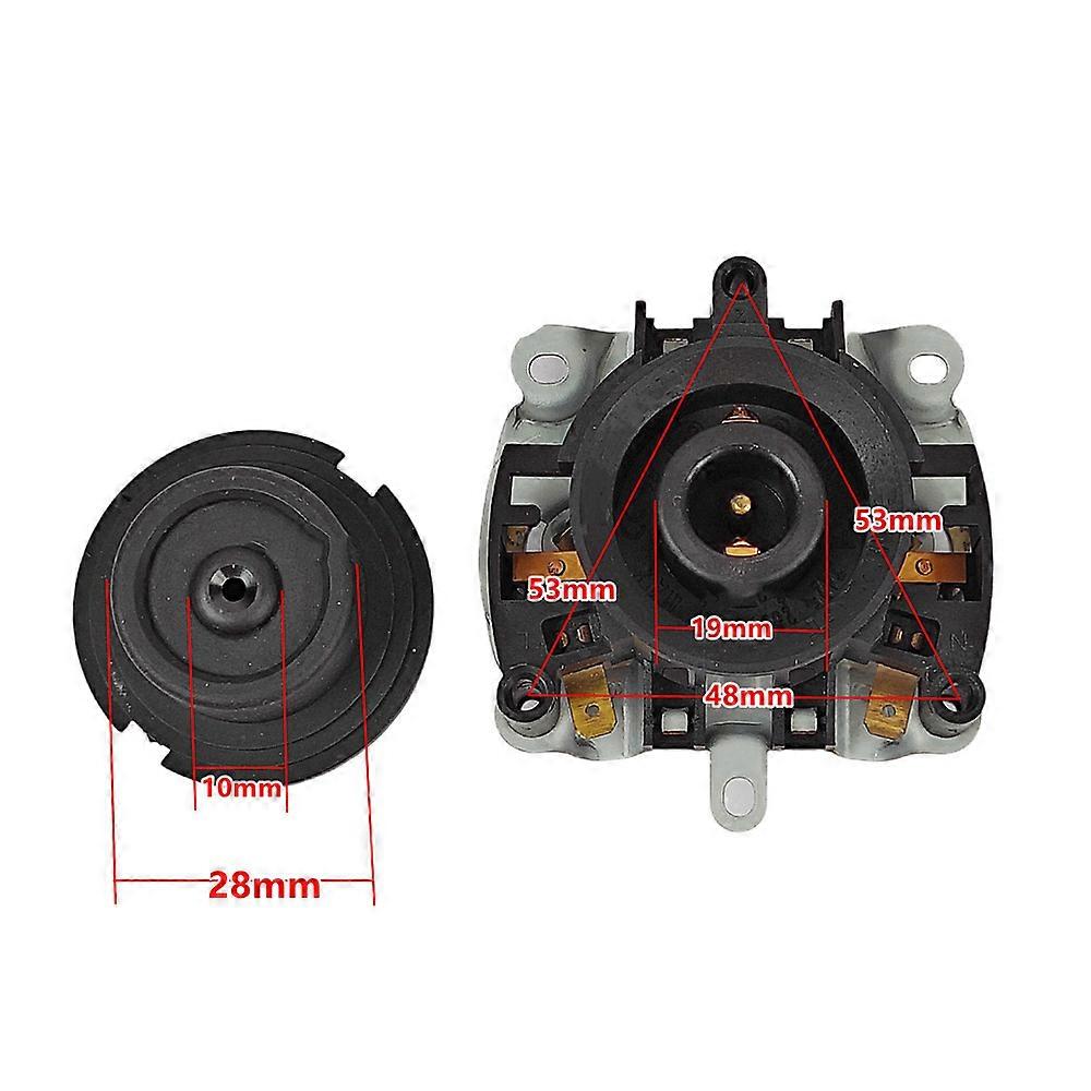 For Midea/Grelide Electric Kettle Coupler Thermostat Temperature Control Switch Bottom Socket Accessories (Model B-1Set)