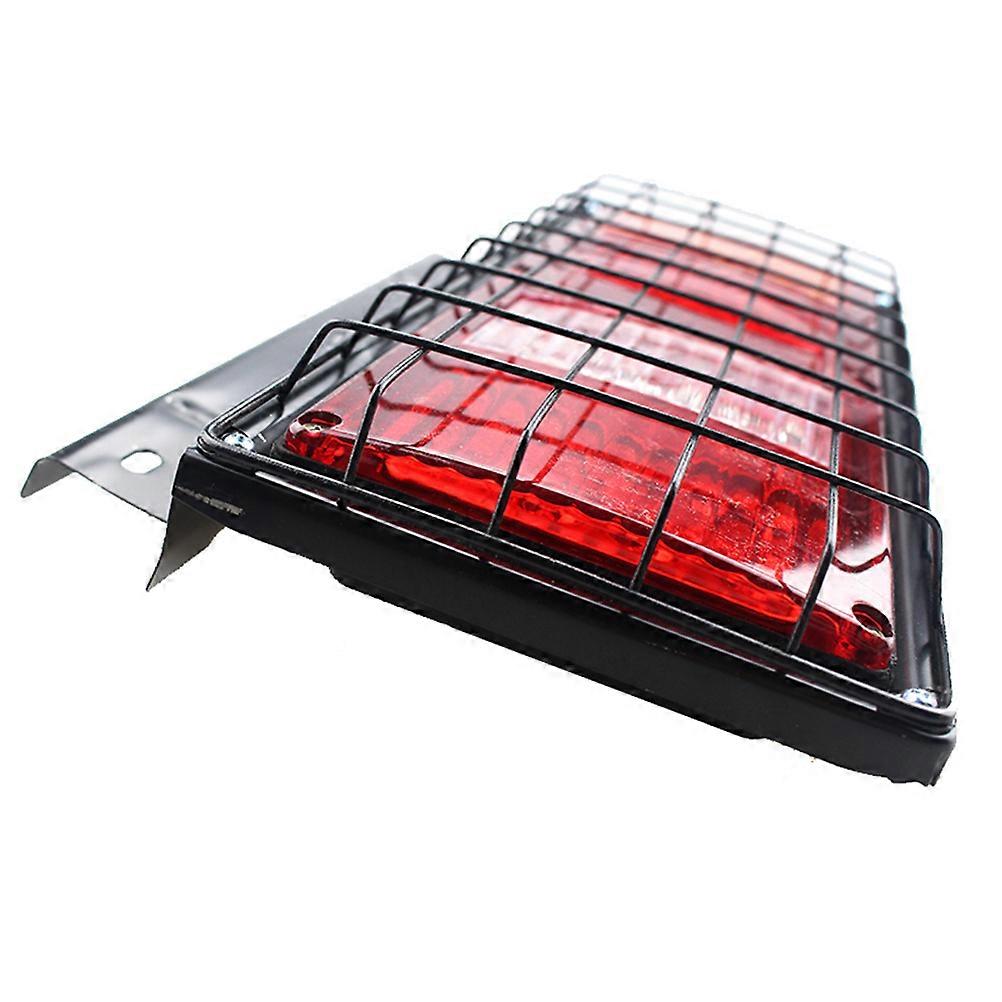 2 PCS 32 24V Versatile Tail Lights with Iron Mesh for Truck Trailer Caravan