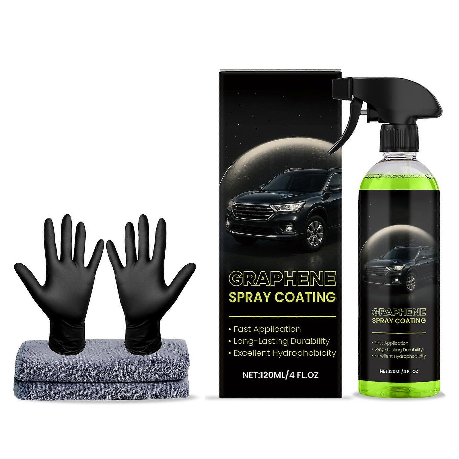 Rain Resistant Fast Detail Hydrophobic Ceramic Coating Sprayed For Truck Vehicle Maintains Shine Through Multiple Washes Multicolor