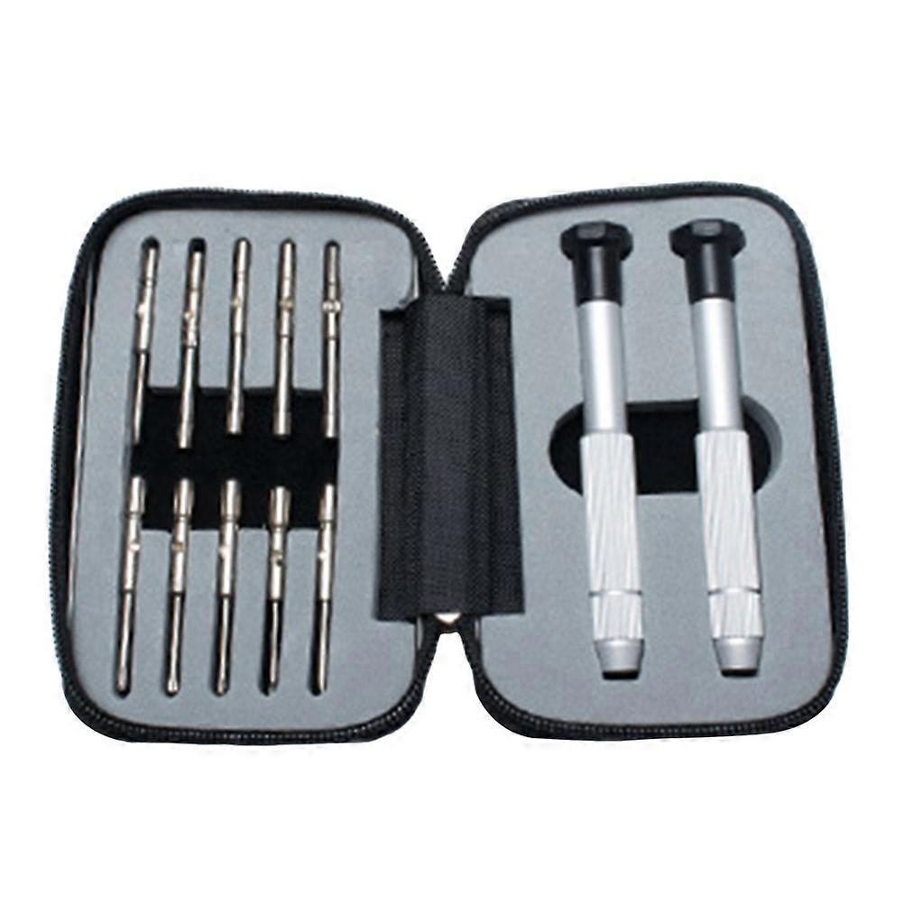 12pcs Eyeglasses Repair Kit with Nose Pads Screws Ear Hooks and Screwdriver Set