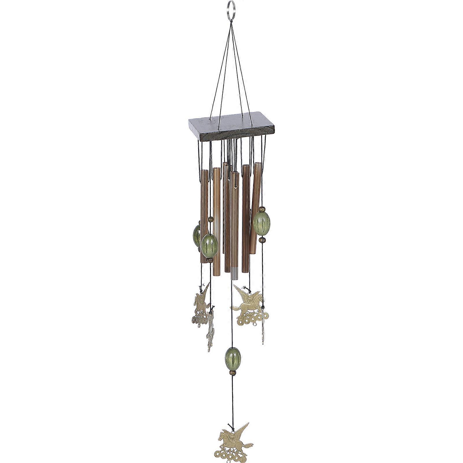 MultiColor 8 Tube Metal Wind Chime for Decoration Beautiful Outdoor Memorial Wind Chimes