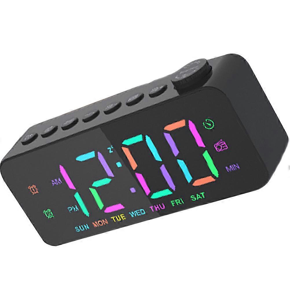 Large Number Digital Clock Radio Phone Charging Set