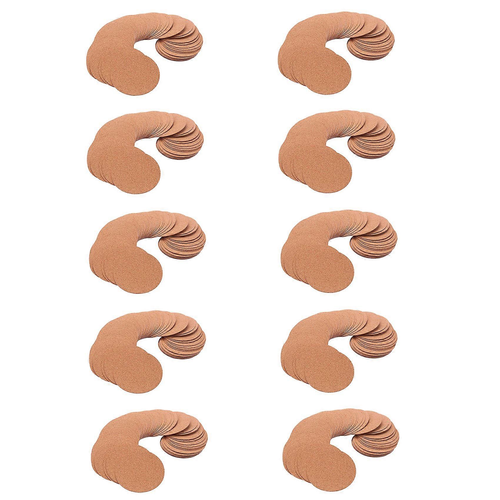 Self-Adhesive Cork Coasters,Cork Mats Cork Backing Sheets for Coasters and DIY Crafts Supplies (600